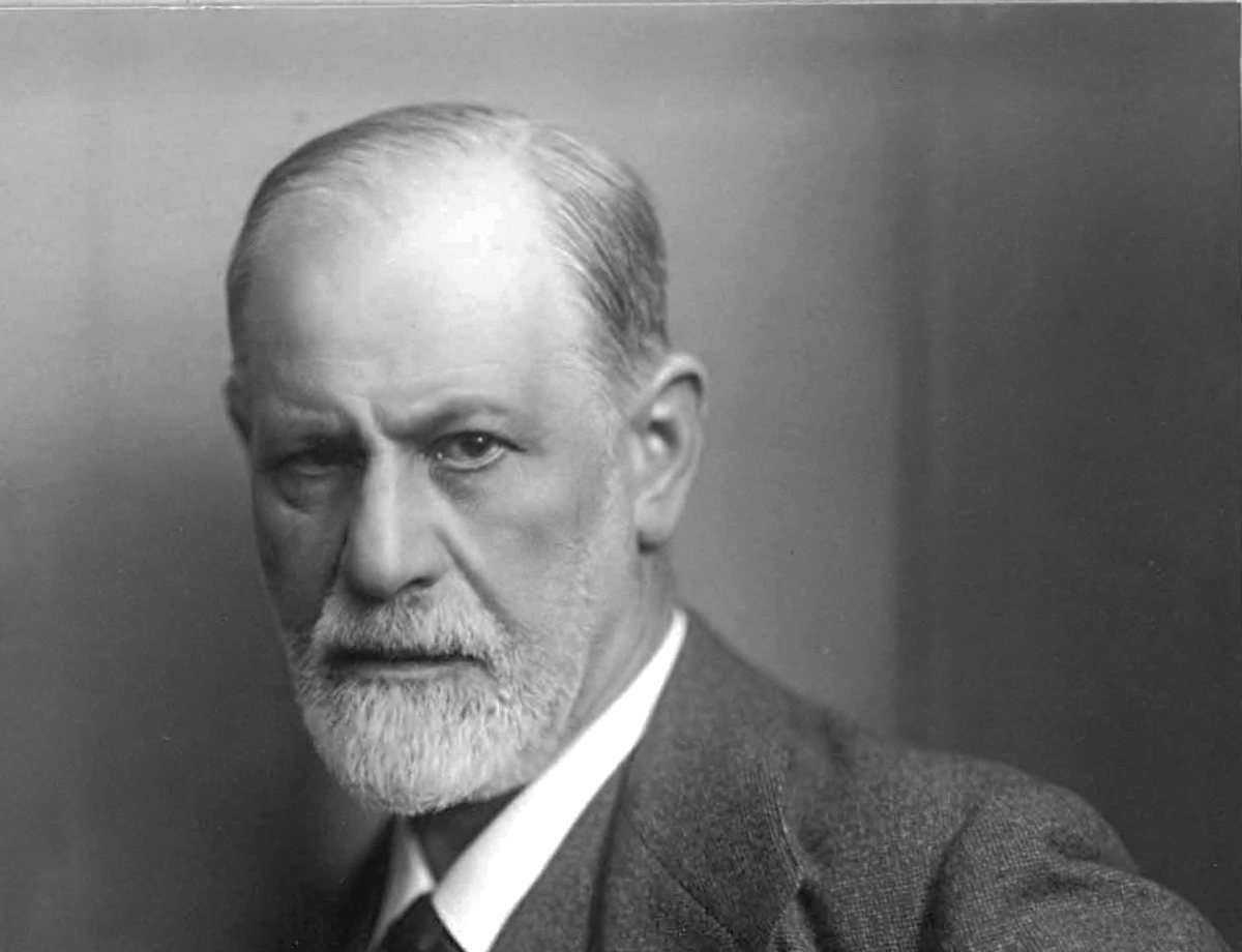 Portrait photographique de Sigmund Freud, vers 1921.